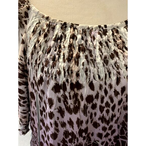 Lane Bryant Purple & White Top SIZE 14/16 - Picture 4 of 9